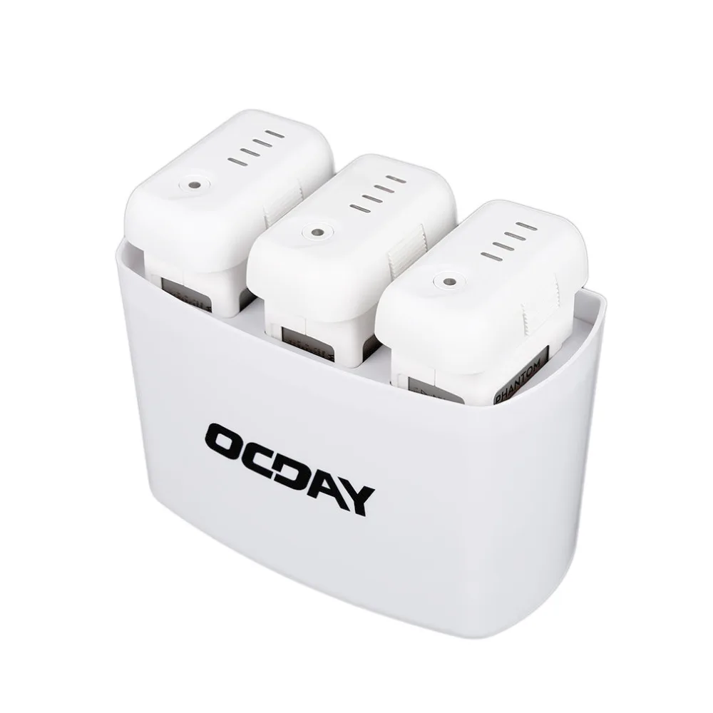 

OCDAY 3 in 1 3 Port Battery Dock Battery Charger for DJI Phantom 2 3