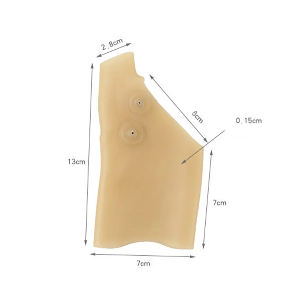 Мягкий массажный фиксатор для снятия боли на запястье, поддержка большого пальца, магнитная терапия, корректор, ручная перчатка, эластичная, водонепроницаемая