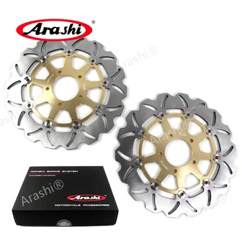 

Arashi 1Pair For KAWASAKI KLV1000 KLV 1000 2004 -2007 CNC Floating Front Brake Disc Brake Rotors 2004 2005 2006 2007