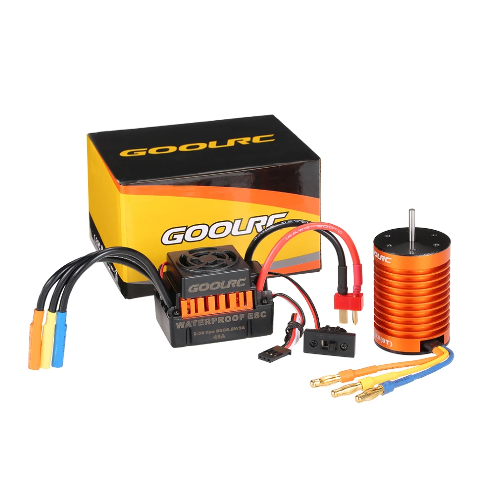 Бесщеточный мотор GoolRC Moteur 3650 3660 F540 3500KV 3100KV 3300KV 3800KV 3900KV 4300KV 4370KV 45A 60A ESC для деталей