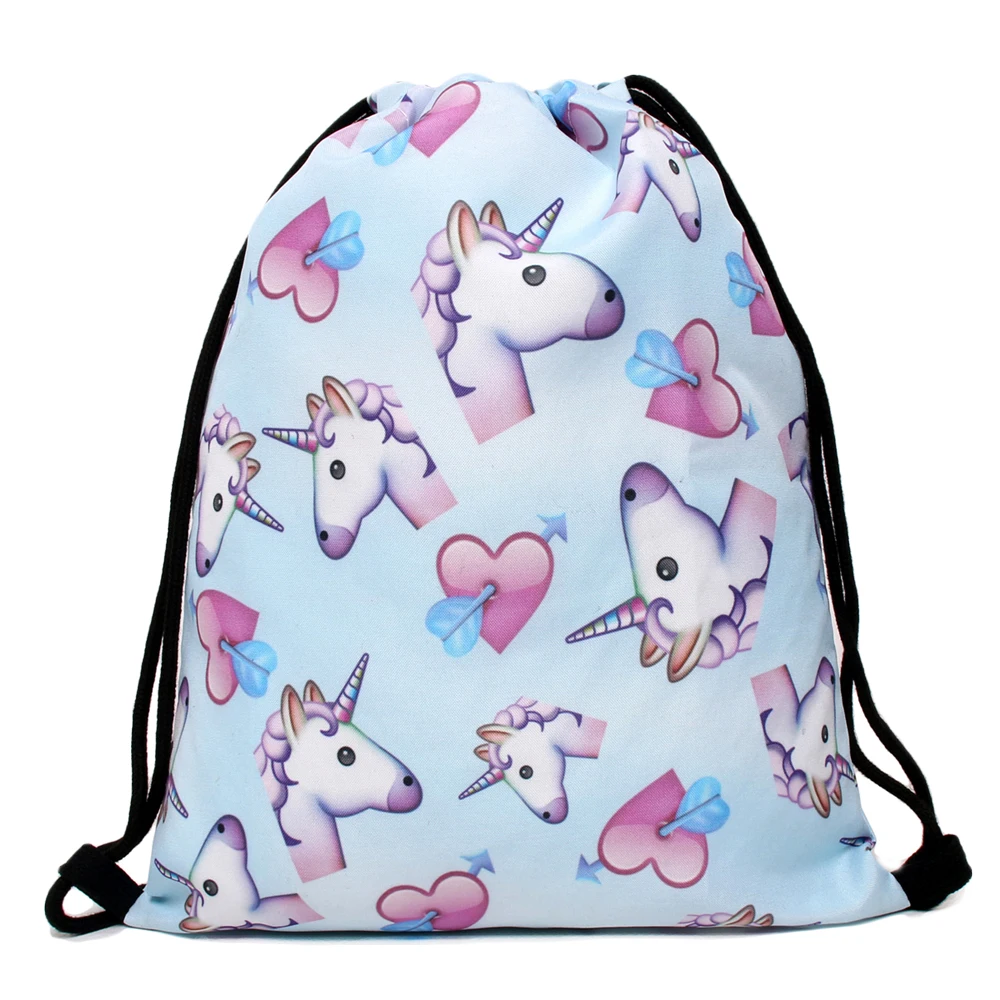 3PCS Unicorn Shoulder Drawstring Schoolbags -Unicorn Fashion HTB1rouJX8smBKNjSZFsq6yXSVXaC