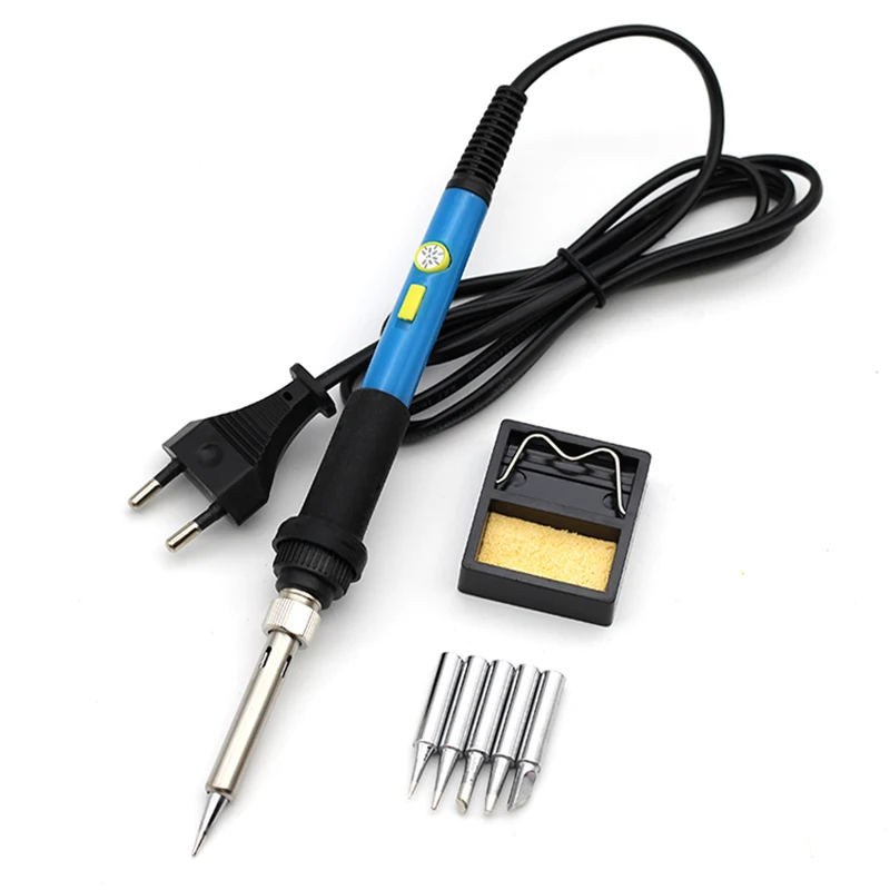 220V Electric Soldering Iron Kit with 5 Tips 12