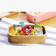 Новые модные креативные животные усадьба милые мини дамы знак Детские фрукты вилка креативные пластиковые женские декоративные часы знаки