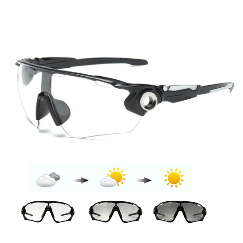 Photochromic 100th Anniversary Tour De France Cycling Glasses Polarized