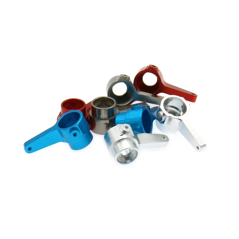 

RCAWD Alloy Steering Hub Carrier For Rc Hobby Model Car 1/28 1/24 Wltoys K969 K989 P929 Drift Rally Bigfoot K989-34 Hopup Parts
