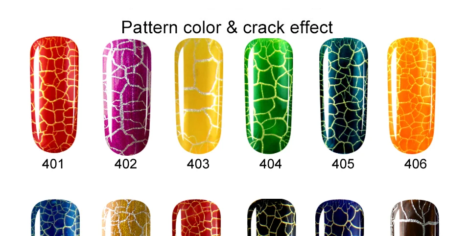 Долговечный Гель-лак для маникюра, 12 цветов, лак для ногтей в стиле Shatter, Гибридный Гель-лак с УФ-подсветкой