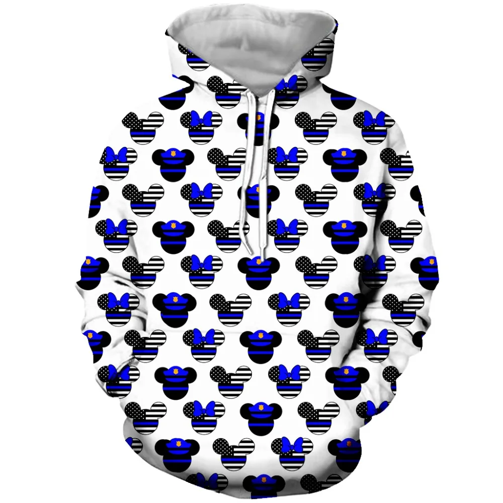 

Drop Shipping mouse Police And Fireman 3d Printed Hoodie For Women Men Zipper Hoodies/Sweatshirt/Sweatpants/Casual Shorts