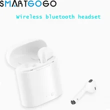 

Bluetooth headset i7s tws Hands free stereo Earbud earphone with mic Double earpiece for IOS/Android Mobile Phone