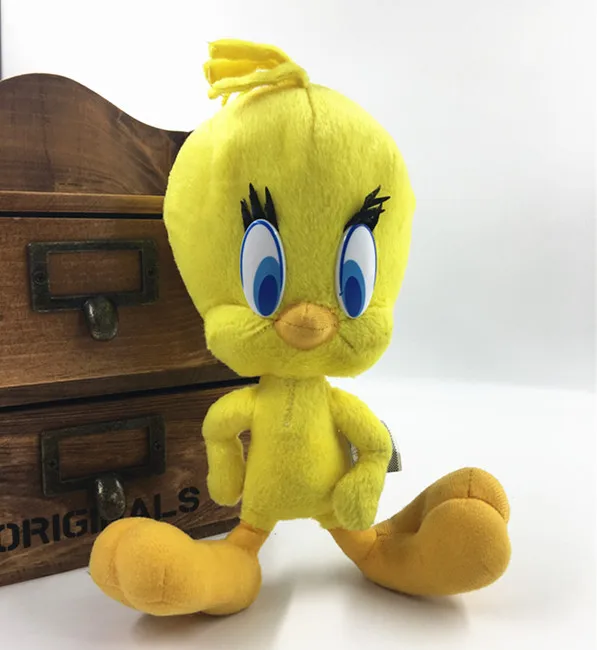 Looney Twines twety 22 см плюшевые игрушки желтая птица мягкие игрушки|Мягкие животные| |