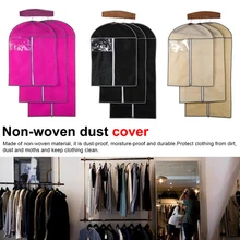 1 шт., чехол для одежды, сумка для хранения, пылезащитный чехол, подходит для комплекта одежды, куртка, платье, куртка, защитный чехол, предотвращающий попадание пыли