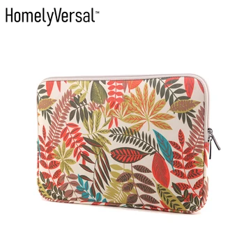 

HomelyVersal New Soft flower Bag Case For Apple Macbook Air Pro for10 11 12 13 14 15 .6 for Lenovo dell iPad