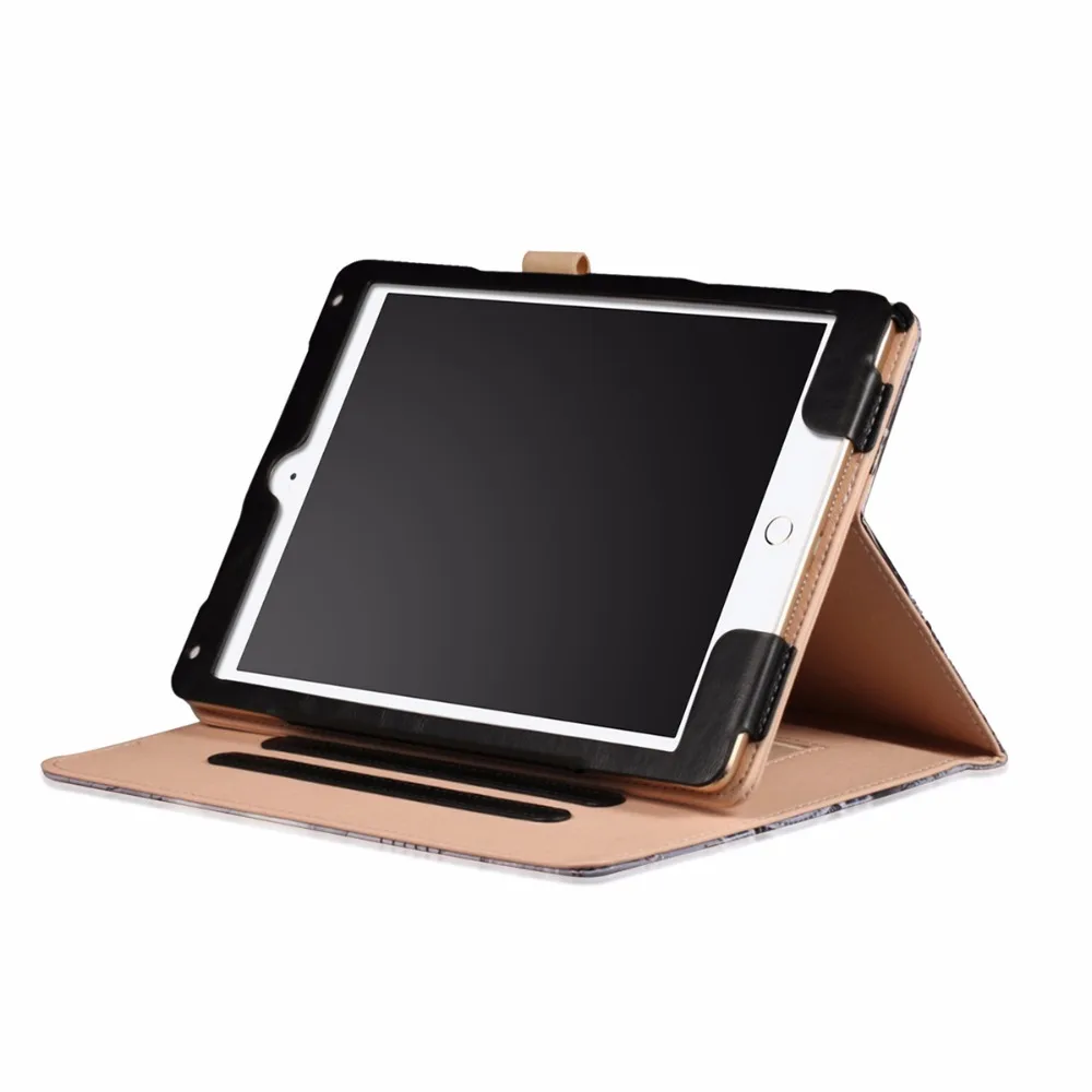 Чехол для iPad Pro 10,5 дюймов, ультра тонкий легкий Смарт Pint крышка с картой пакет Функция подставка A1701 A1709