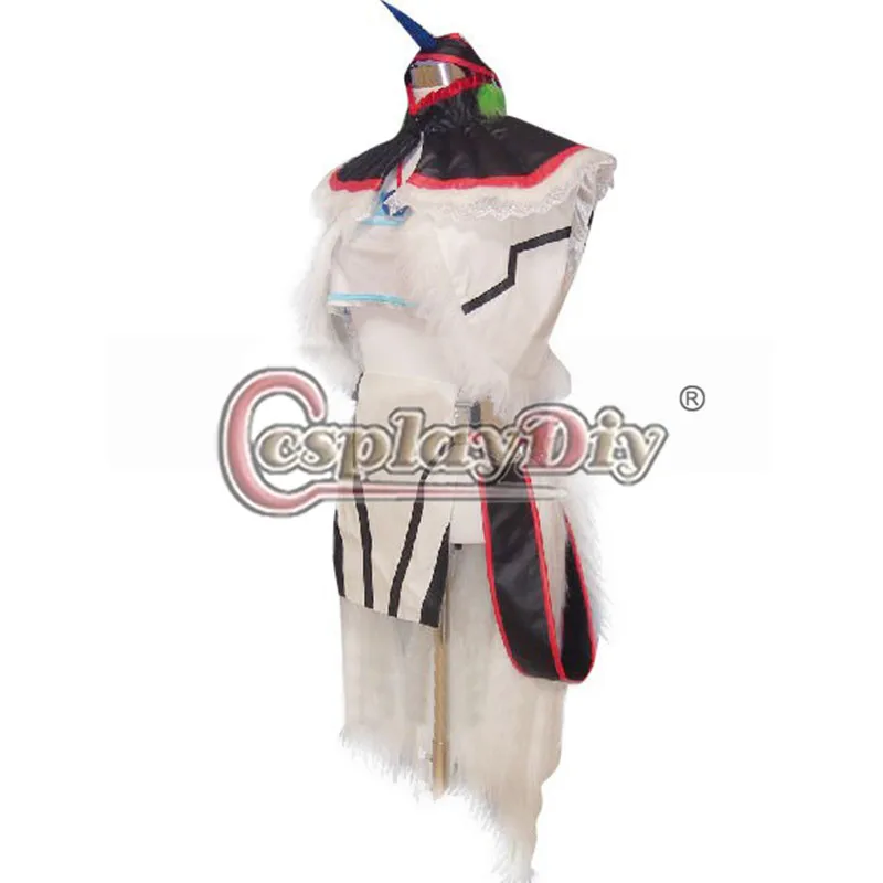 Cosplay&Ware [1]Cosplaydiy Monster Hunter White Unicorn Cosplay Costume Adult Women Halloween Anime D0515 -Cosplay&Ware anime Shop