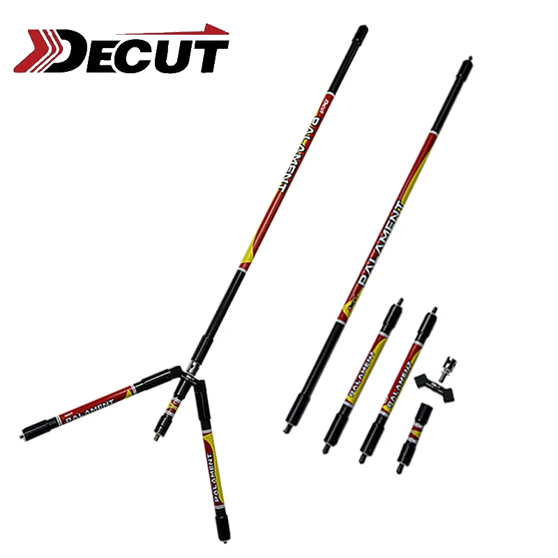 

1Set Archery Competition Carbon Balance Rod Stabilizer Damping Detachable For Compound Recurve Bow Auxiliary Shooting Hunting