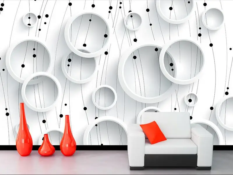 3d wallpaper custom mural non woven 3d room wallpaper ...