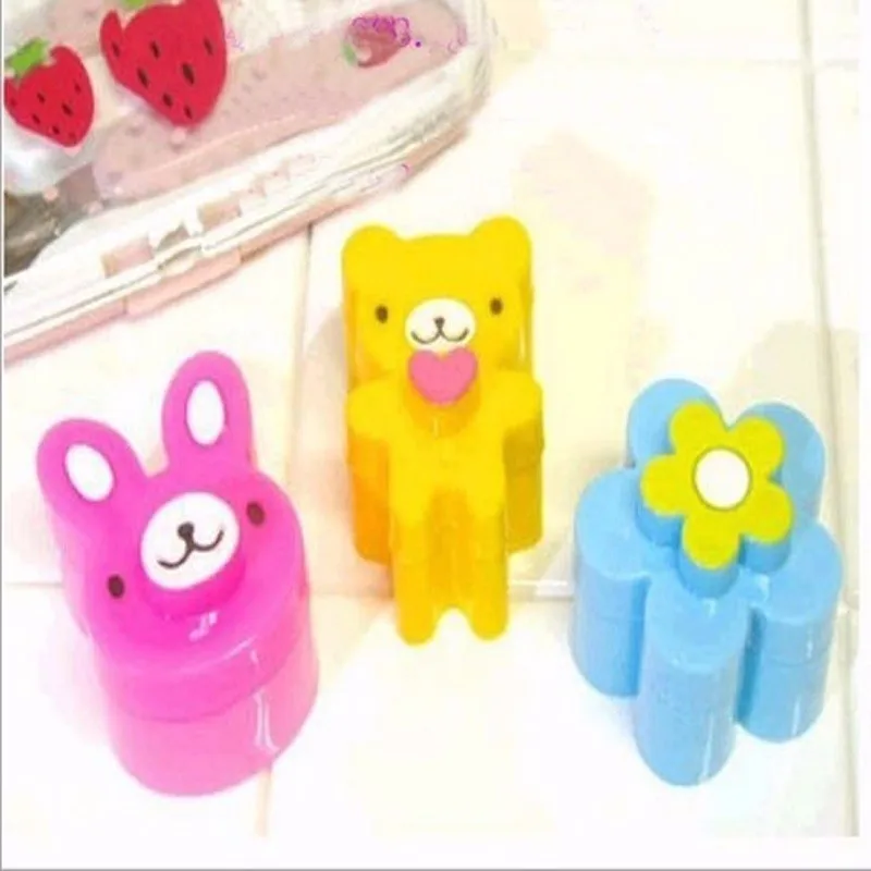 3pcs Animal DIY Toast Sandwich Bread Cutter Mold Bread Lovely Rabbit Bear Flower Shape Cake Mold Children Funny Breakfast Tool