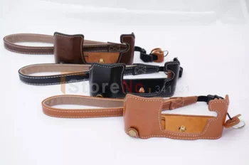 

Hot sale! colorful NEW Camera Leather case cover for olympus OM-D OMD EM10 E-M10 with high quality