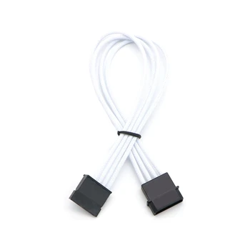 

Muticolor Color Single Sleeved IDE Molex 4Pin to Sata Power Adapter Cable.