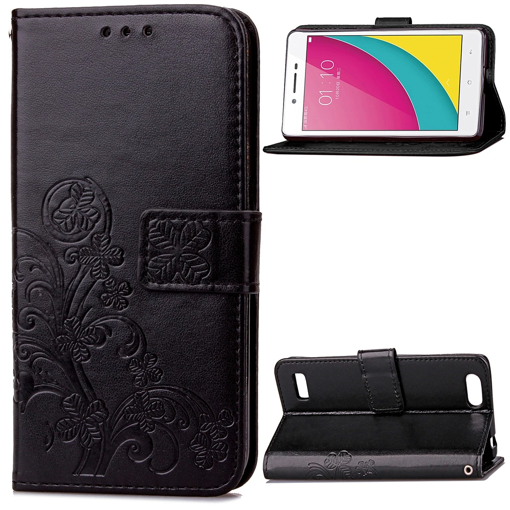 New Luxury PU Leather Case For OPPO A53 Flip Stand Cover