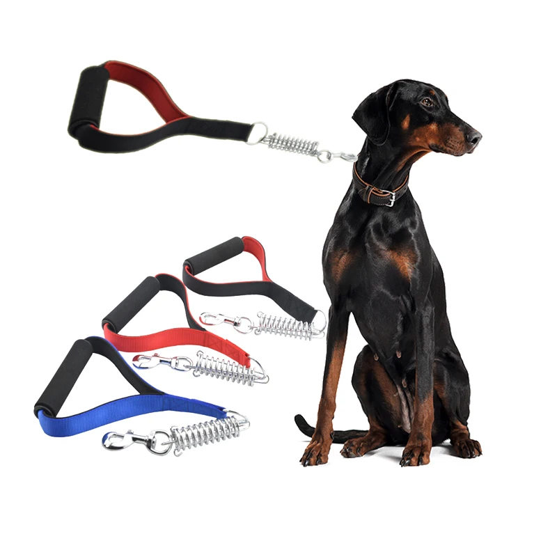 Big Dog Short Leash Rope With Softy Handle Control Nylon Dogs Leashes