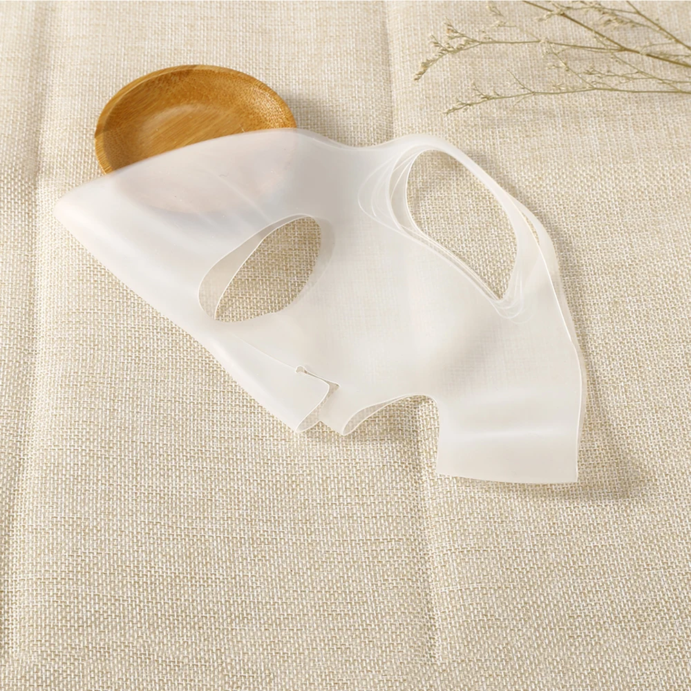 Многоразовая 1 шт Силиконовая маска для лица, защитная маска, эссенция, испарение, предотвращение испарения, увлажняющая маска для лица, покрытие TSLM1