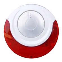 MD-214 проводная сирена 120дБ мини проводной звуковой сигнал сирены проводная сирена с мигающим lfor беспроводная домашняя система охранной сигнализации