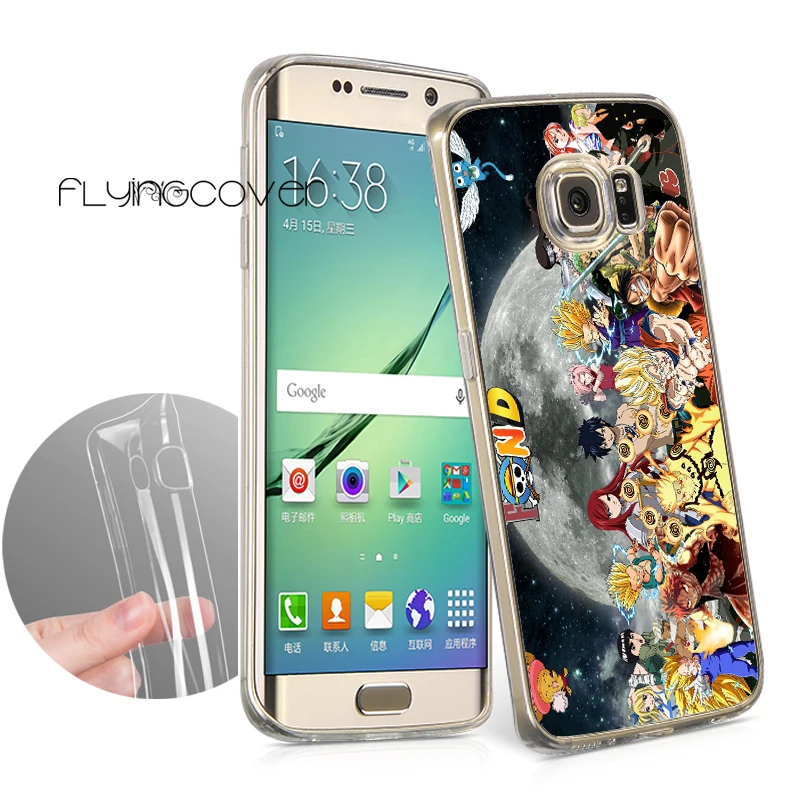 Coque Naruto One Piece Cases for Samsung Galaxy S9 S8 Plus S6 S7 Edge Note 8 5 4 3 S3 S4 S5 Clear Soft TPU Silicone Cover. |