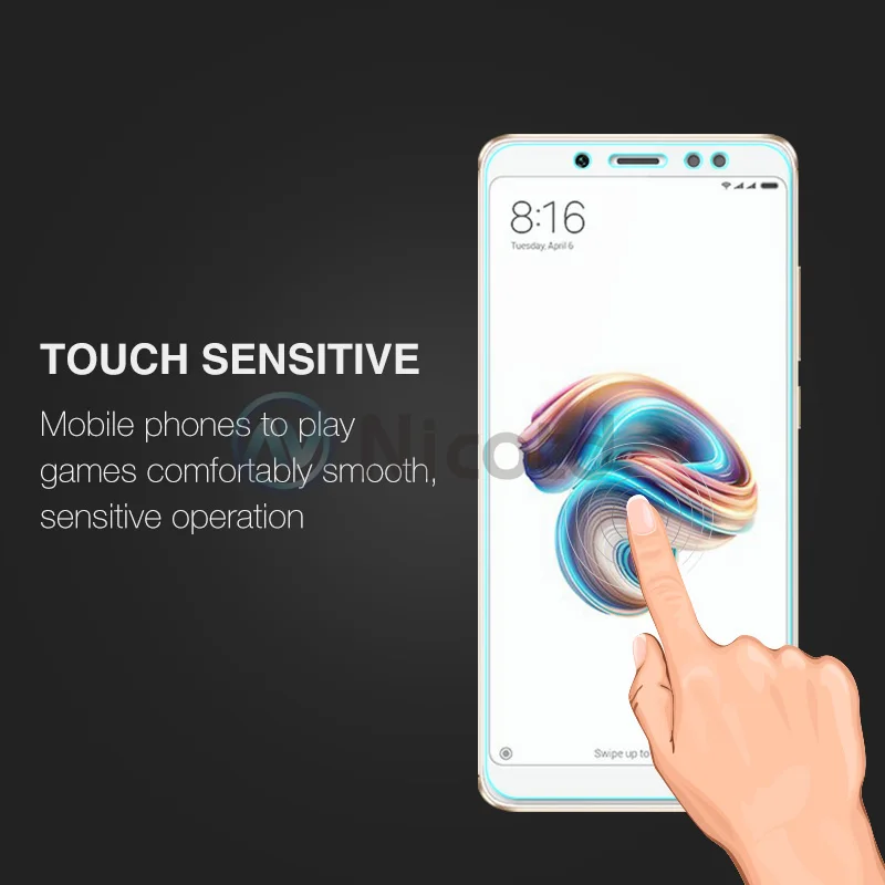 Nicotd 2.5D 9H Premium Tempered Glass For Xiaomi Redmi Note 5 Screen Protector Toughened protective film For Redmi Note 5 5 (3)