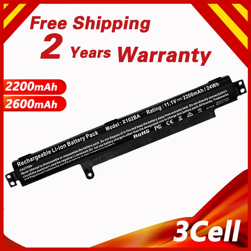 2200mAh 11.1V A31N1311 Laptop Battery For ASUS VivoBook F102B F102BA X102B X102BA-BH41T F102BA F102BA-DF047H F102BA-SH41T