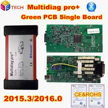 OBDIICAT TCS,00 Multidiag Pro+ зеленый PCB одноплатный BT OBD2 автоматический диагностический Сканнер инструмент MVD