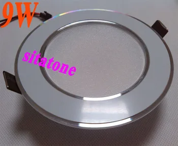 

Free shipping AC85-265V 9W LED downlight SMD5630/5730 led down light lamp hole size 90mm 2 year warranty