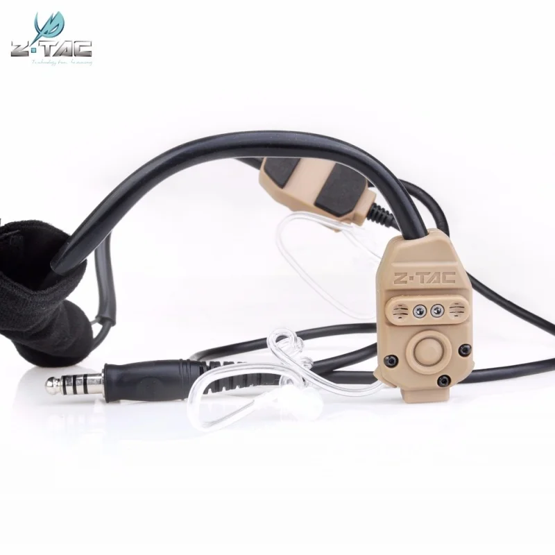 

Z Tactical Softair X-62000 Headset Mirophone Military Headphone Ztac Airsoft Earphone Z047