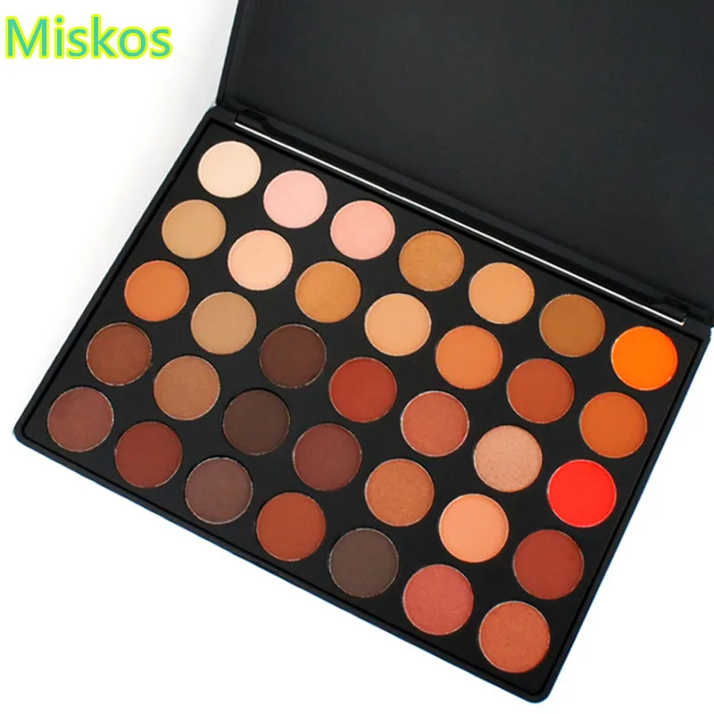 

Miskos Makeup Palette 35 Color Eyeshadow Palette Matte Eye Shadow Cosmetics Profesional Sombras Glitter Pigment Eyeshadow Pallet