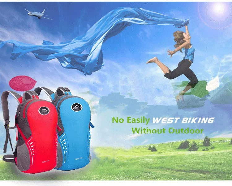 Clearance LOCAL LION Moutain Backpack Bike Packsack Road Cycling Bag Travel Running Sport Cycling Backpack+2L Water Bag 19