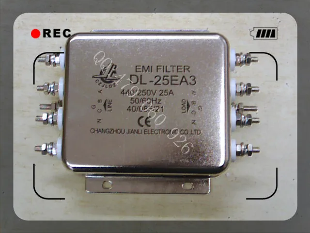 

[ZOB] Jianli DL-25EA3 EMI power filter switch for three-phase four wire