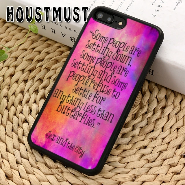 HOUSTMUST Секс в большом городе Роскошный чехол для Iphone 5 5s se 6 S 7 8 X XR XS max samsung galaxy S6 S7