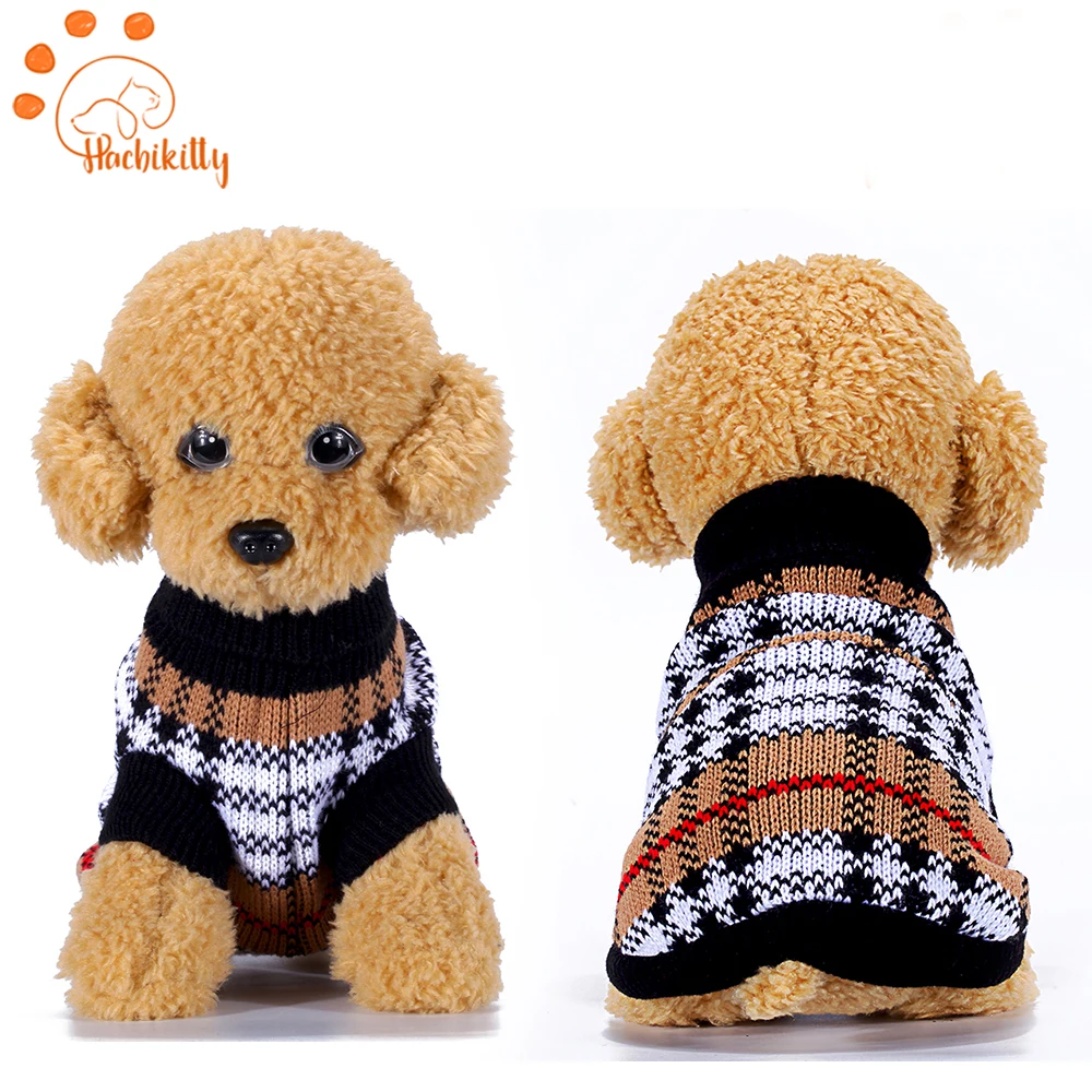Warm Winter Pets Sweater Dog Clothes For Puppy Outfit Sweater Yorkies Dogs Clothes For Small Dogs Chihuahua Cats Products (6)