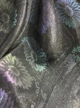 

Nigerian Lace Fabric with glued glitter Cyndi-11.2918 French Embroidered lace fabric for party dress