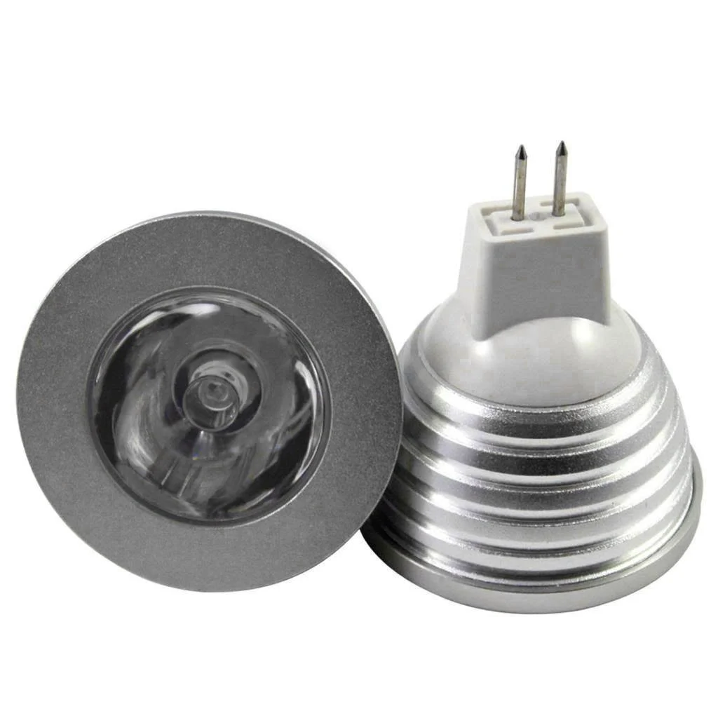 

Newest MR16 3W RGB LED Light Bulb Lamp Spotlight RGB 16 Color Change +24Keys Remote Controller AC/DC 12V