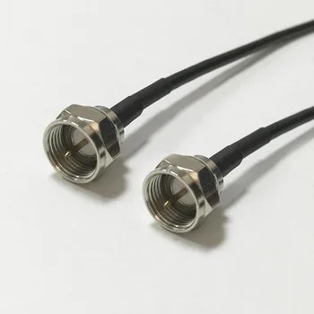 

TV extension cable F Male to Male Plug Connector RG174 Coaxial Cable Pigtail 20CM 8" Adapter