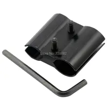 Высокое качество двойной ствол кольцо прицел держатель для фонарика фонарь Лазерный Прицел Охотничья винтовка