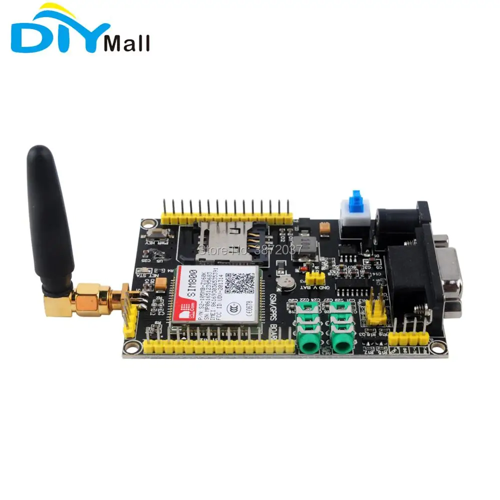 SIM800 макетная плата GSM GPRS модуль SIM900A обновление 3 3/5 V TTL для Arduino 51 STM32|Модули умного