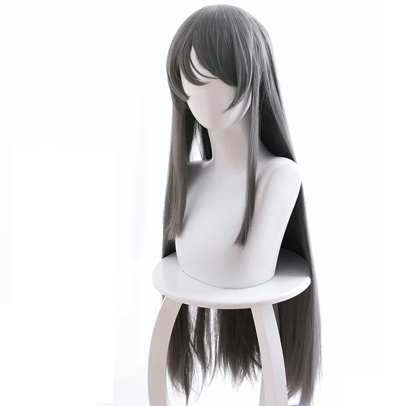 Coshome Anime Seishun Buta Yarou wa Bunny Girl Senpai no Yume wo Minai Cosplay Costume Wig Mai Sakurajima Women Jumpsuit (2)
