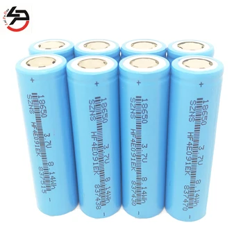 

Laipuduo 8pcs/1lot Original 18650 battery For Zhuo neng ICR18650 2200mAh Li-ion 3.7v Batteries