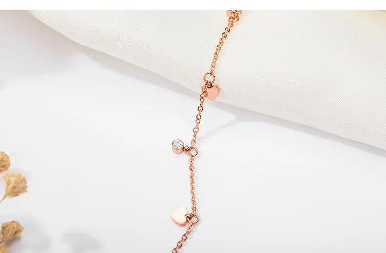 Мода сердце розовый ножной браслет 30 см браслеты леггинсы браслет розовые золотые браслеты на щиколотку Подарки для женщин Аксессуары для ног бижутерия на палец ноги