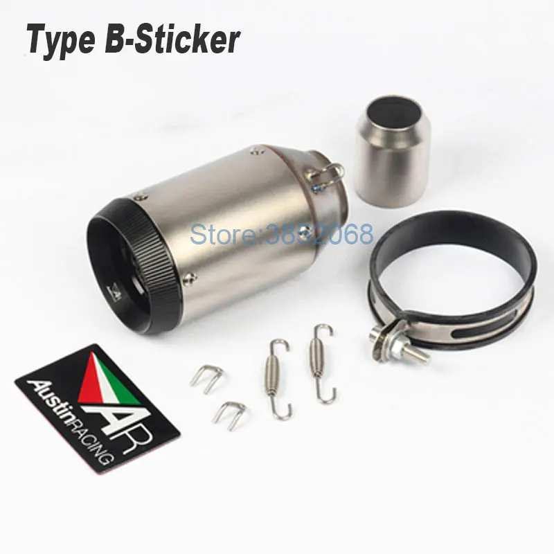 Motocicleta AR Austin Racing Car Escape moto AR calle bombardeo Escape para Ninja ZX6R GSX600 Z750 FZ1N R6