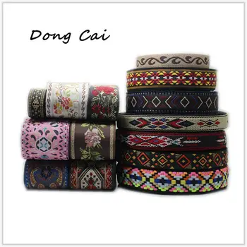 

10 Yards/Lot Computer Jacquard Embroidered Lace Diy Handmade Sewing Dog Cat Pet Collar Decorative Lace Clothing Accessory