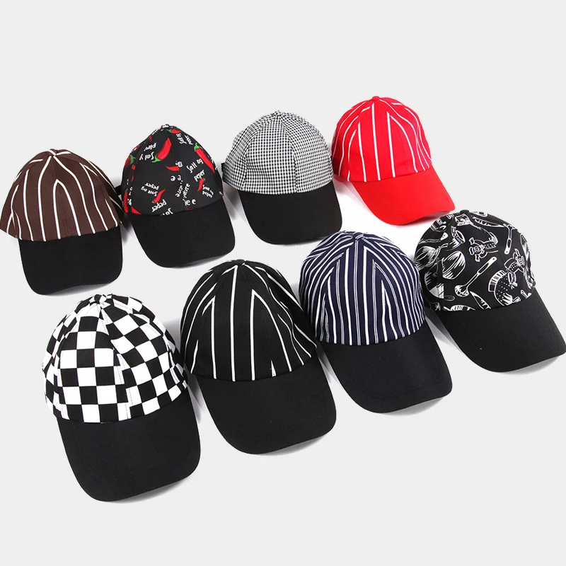 

Chef Kitchen Workwear Accessories Hat Western Service Cooking Hat Restaurant Hotel Waiter Baseball cap Coffee Shop Chef Hat