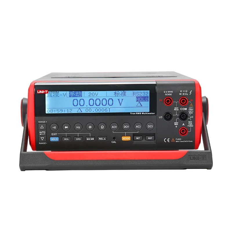 

UNI-T UT805A Desktop Digital Multimeter High Precision True RMS Multimeter Liquid Crystal Display USB / RS232 Data Transfer