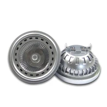 48 шт./лот 10WG53 GU10 светодиодный COB AR111 прожектор AC85-265V DC12V серебро/белого цвета 1500LM светодиодный AR111 передвижной лампой с возможностью прикрепления на традиционная лампа